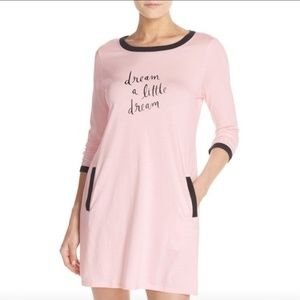 NWT Kate Spade Sleep Shirt "Dream a Little Dream"